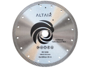 Диск алмазный по бетону 230 мм altair turbo