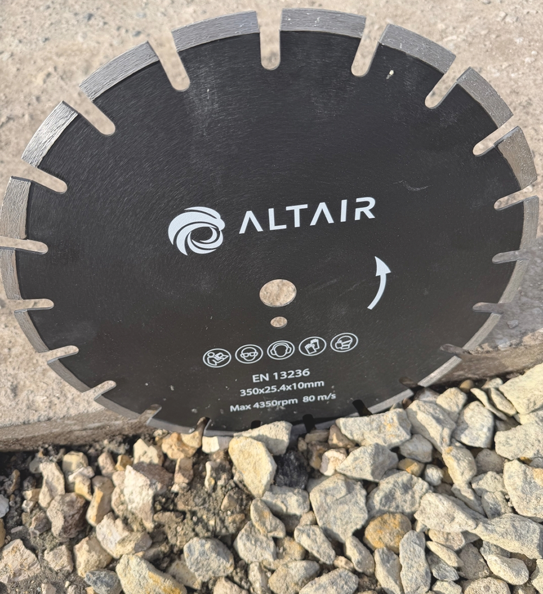 Диск алмазный по асфальту 350 мм altair Диск алмазный по асфальту 350 мм altair